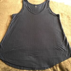 a.n.a. a new approach women's blue gray tank top size L